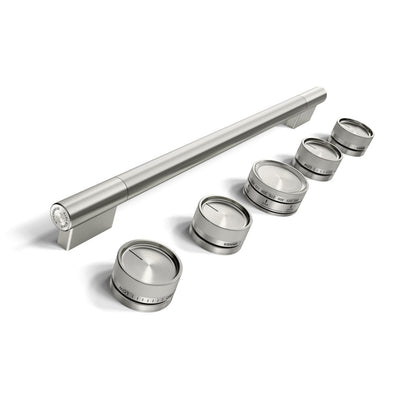 KitchenAid Handle Kit for 30" Commercial-Style Dual Fuel Range – Stainless Steel – W11774724 | Trousse de poignées KitchenAid pour cuisinière à double énergie de style commercial 30 po – acier inoxydable – W11774724