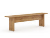 Manhattan Comfort Nomad 67.91\" Rustic Country Dining Bench - Natural