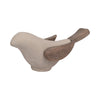 Ecomix - 10\" Bird Decoration - Ivory