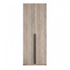 Lee Modern 32\" Wardrobe Closet in Rustic Gray Armoire