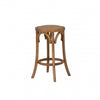 Rae Backless Rattan Counter-Height Stool - Natural
