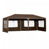 Outsunny 18.7' x 9.4' Party Tent, Garden Canopy Event Shelter, Coffee
