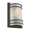 Keswick 1 Light Outdoor Wall Sconce 11\", Black