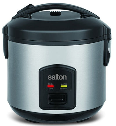 Salton SS Jar Style Rice Cooker - RC2027|Cuiseur à riz Salton de style bocal en acier inoxydable - RC2027