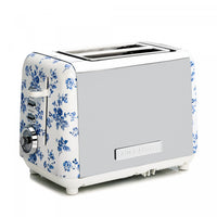 Laura Ashley Stainless Steel 2-Slice China Rose Toaster - VQ-SBT582-LACR-CA