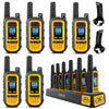 6 Dewalt DXFRS300 Work Site Walkie Talkies - 1 Watt, Heavy Duty, Long Range Indoor-Outdoor Two Way Radios + 22 Channel