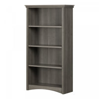 Gascony 4-shelf Bookcase - Gray Maple