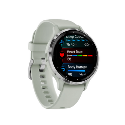 Garmin Venu® 3s Gps Smartwatch - Health Tracker W/14 Days Battery Life, 41mm - Sage Gray Case|Garmin Venu® 3s Montre Gps Intelligente - Suivi De Sante Avec 14 Jours D'autonomie, 41 Mm - Boitier