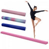 Soozier 7.7ft Folding Gymnastics Balance Beam with Non-Slip Bottom, Red