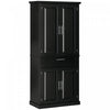 HOMCOM 72\" Kitchen Pantry Storage Cabinet with Drawer, Adjustable Shelves