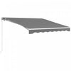 Outsunny 10' X 8' Electric Retractable Awning W/ Remote Controller, Grey