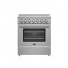 Forno Paolo 30\" Stainless Steel Electric Range, 4.38 CU.FT - FFSEL6011-30