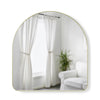 Umbra Arched 34\" x 36\" Mirror - Brass
