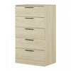 Step One Essential 5-drawer Chest - Bleached Oak