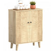 HOMCOM Storage Cabinet for Living Room Sideboard with Soft Close Doors