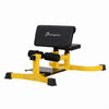 Soozier Multifunction Adjustable Squat Machine Deep Sissy Squat Leg Exerciser Push Up Ab Strength Training Home Gym Workout