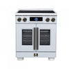 Forno Maximus 30 Inch Induction Range White, 4.32 cu.ft - FFSIN0932-30WHT Electric Range
