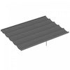 Outsunny 8.5'x11.5' Pergola Canopy Top Only, Fit 10'x13' Frame, Light Grey
