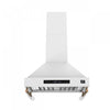 Forno Venezia 30 Inch Wall-Mounted Range Hood, White-FRHWM5503-30WHT