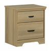 Versa 2-Drawer Nightstand - Natural Ash