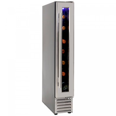 Koolatron 7 Bottle Built-In Compressor Wine Cellar Stainless Steel|Cellier encastré à compresseur Koolatron en acier inoxydable pour 7 bouteilles de vin