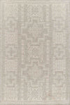Nyra Transitional 5'3\" x 7'0\" Area Rug in Grey Indoor Area Rug