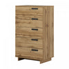 Cavalleri 5-Drawer Chest Storage Unit - Nordik Oak