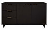 Granville Modern 55\" Sideboard in Black Buffet