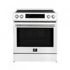 Forno Donatello Espresso 30\" Induction Range, White - FFSIN0905-30WHT