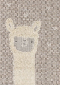 Kids Llama Area Rug - 5'3