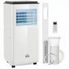 HOMCOM 10,000 BTU Portable Air Conditioner for 440 sqft room, Timer, White
