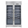 FORNO Abruzzo 48\" Dual Zone Wine Cellar, 102 Bottles, 24 cu. ft,Stainless steel - FWCDR6611-48S