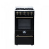 Forno Lamazze 20\" Freestanding Gas Range, Black, FFSGS6265-20BLK