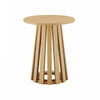 Layla Scandinavian Modern End Table in Light Oak