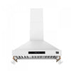 Forno Venezia 36 Inch Wall-Mounted Range Hood, White-FRHWM5503-36WHT