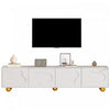 Emily Cloud-Shape TV Cabinet Entertainment Center with Storage