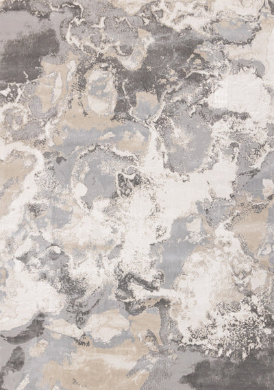 London Wavy Ocean Area Rug - 5'3" x 7'7"|Carpette London à motif d’océan ondulé - 5 pi 3 po x 7 pi 7 po