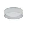 Dainolite Cfled Flush Mount 11\" Micro White Shade Lamp