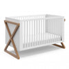 Storkcraft Equinox 3-in-1 Convertible Crib - White/Vintage Driftwood