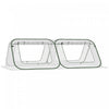 Outsunny 95\" X 47\" X 30\" Pop Up Mini Greenhouse With Roll Up Doors & Portable Zipper Bag For Plants Outdoor, Pe Cover