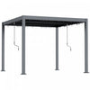 Outsunny 10' X 10' Louvered Pergola With Adjustable Roof & Aluminum Frame