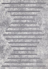 Covington Distressed Geometric Lines Indoor Area Rug - 5'3\" x 7'7\"