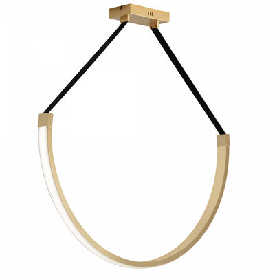 Dainolite Regan LED Pendant 50w Aged Brass White Silicone Diffuser Lamp|Luminaire suspendu Regan de Dainolite en silicone blanc qui diffuse la lumière, avec fini laiton vieilli et ampoule à DEL de 50 W