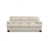 Hydeline Luxor Leather Sofa - Vanilla