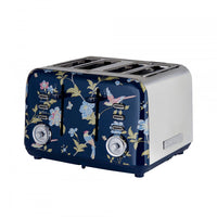 Laura Ashley 4-Slice Elveden Navy Toaster - VQ_SBT583-LAN-CA