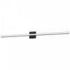 Dainolite Arandel Vanity Light 36w LED Matte Black White Acrylic Diffuser Lamp