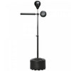 Soozier Speed Bag Boxing Bag Stand Reflex Training Equipment, Black