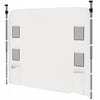 Outsunny Sidewall For 10x10ft Pop Up Canopies, 1 Pack Sidewall Only, White