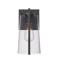 Portofino Collection Outdoor Wall Sconce - Black