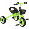 Qaba Tricycle For Toddler 2-5 Year Old Girls And Boys, Toddler Bike With Adjustable Seat, Basket, Bell, Green